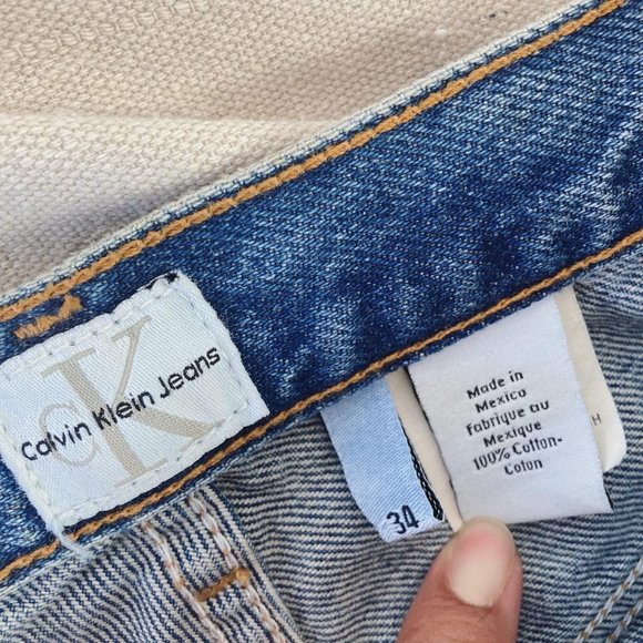 Vintage 90's NWT Easy Fit Double Stone Wash Jeans - Picture 8 of 9